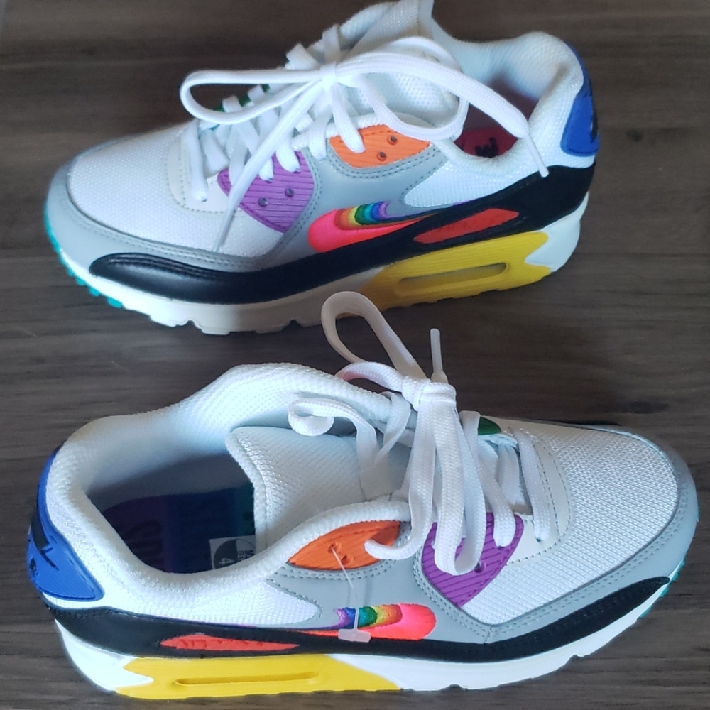 Nike Air Max 90 BETRUE Gilbert Baker Size 4M 5.5W